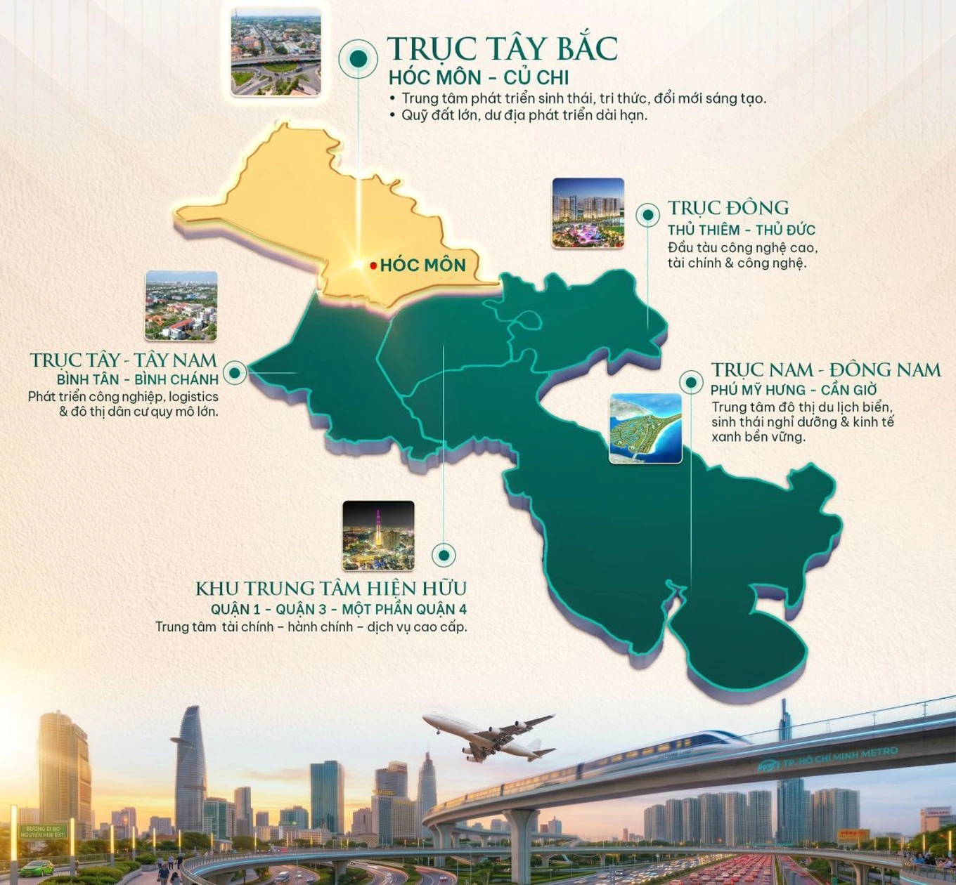 Tây Bắc sẽ là cực tăng trưởng mới của TP Hồ Chí Minh