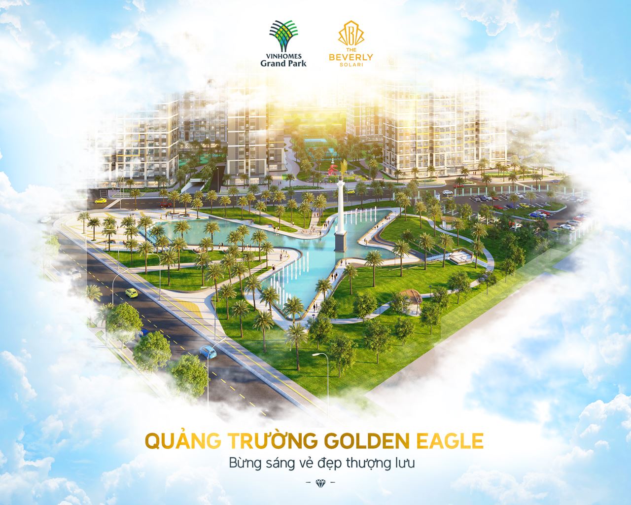 Quảng trường Golden Eagle - The Beverly Solari