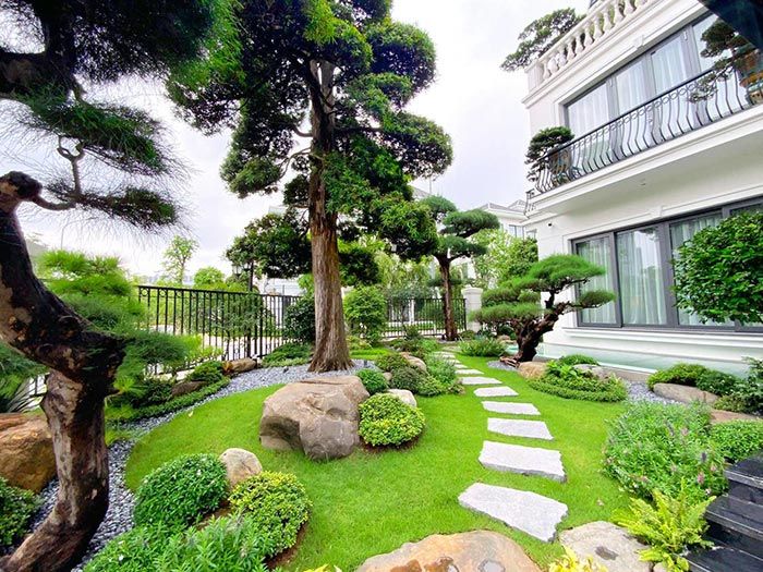 Sân vườn đẹp sẽ giúp thư giãn, cân bằng cuộc sống
