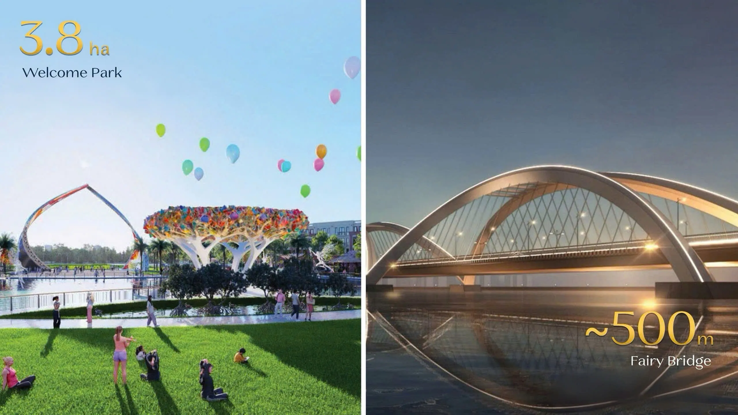 Welcom Park quy mô 3.8 ha