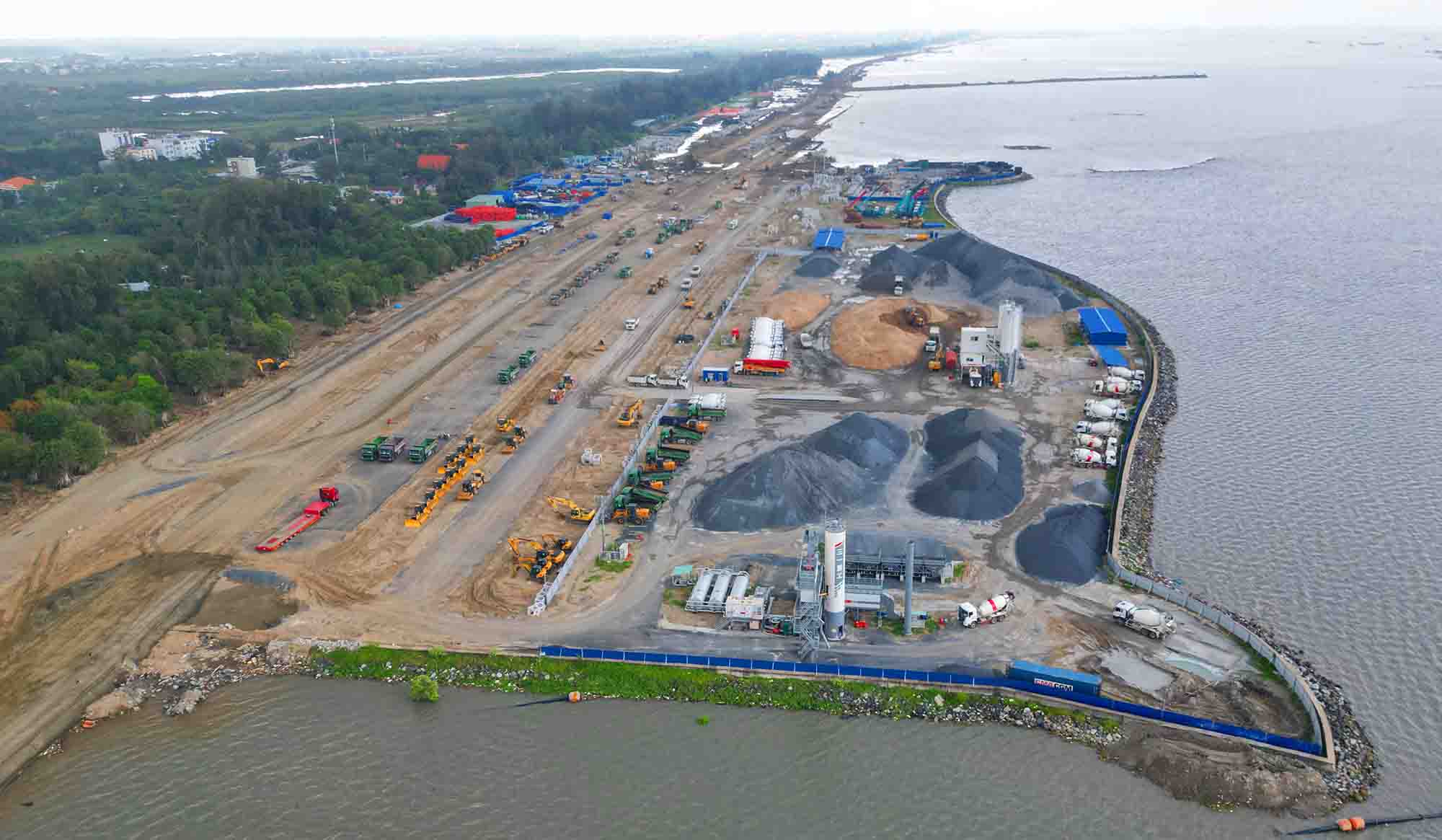 Toàn cảnh Vinhomes Green Paradise Cần Giờ sau nửa năm khởi công